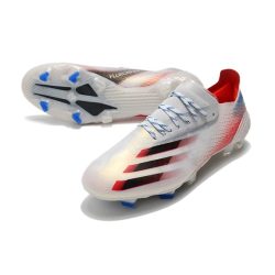 fodboldstøvler adidas X Ghosted.1 FG Showpiece - Sølv Sort Rød_5.jpg